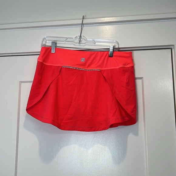 Hind Bold pink and Orange Activewear skirt size large. - Picture 4 of 7